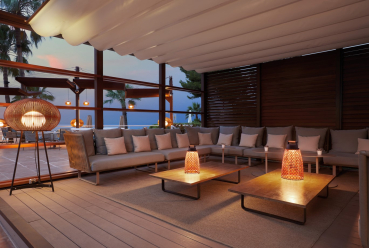 bover NANS M/41/R Outdoor Tischleuchte